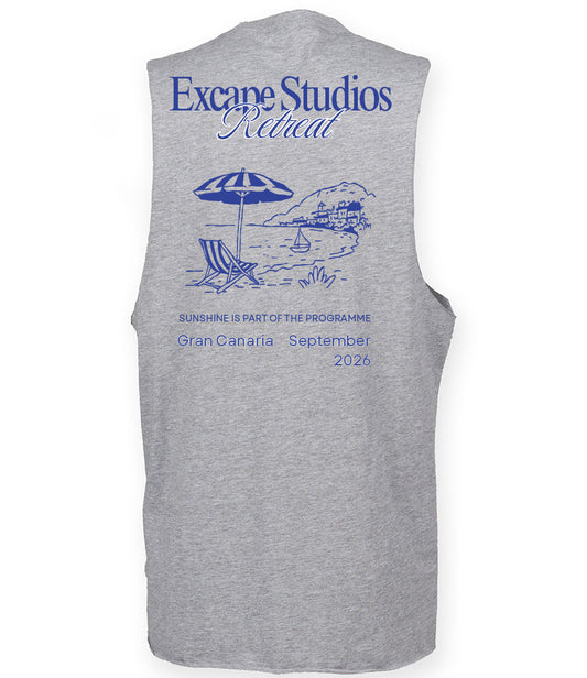 Men High Neck Vest