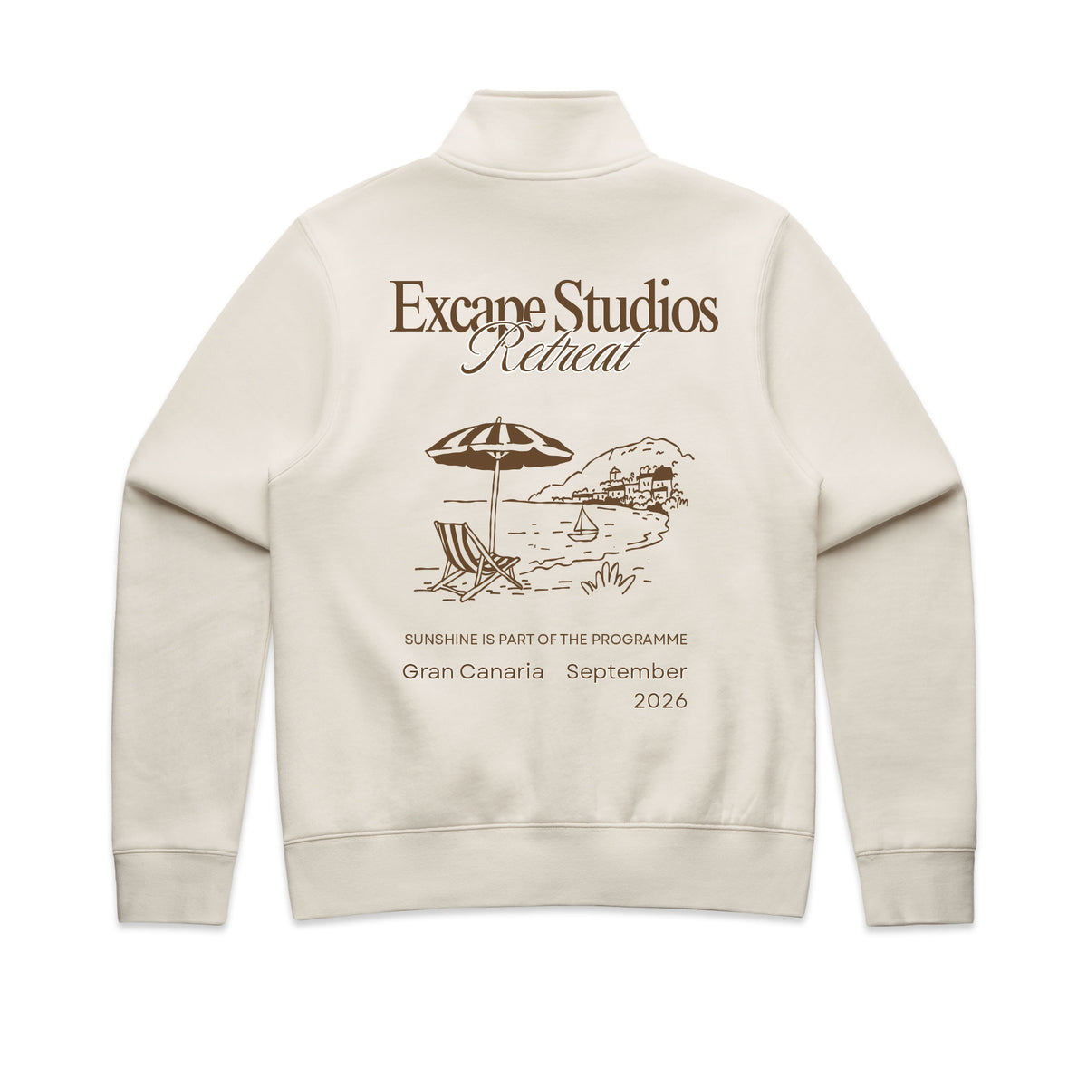Womens HALF ZIP CREW