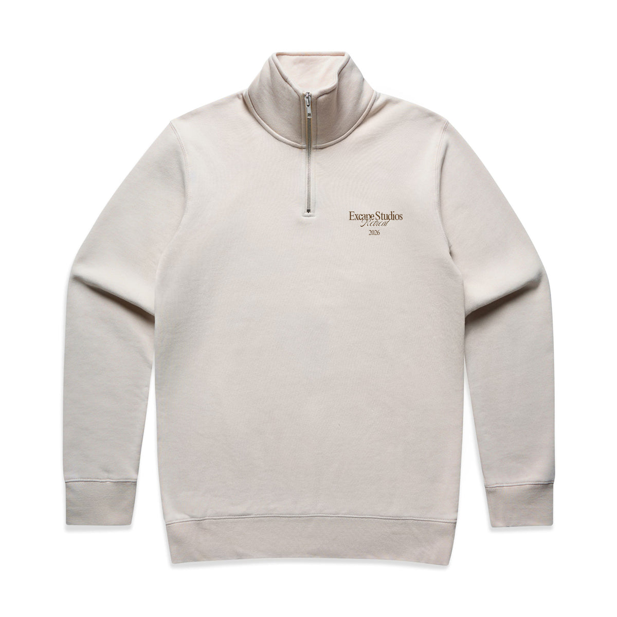 HALF ZIP CREW