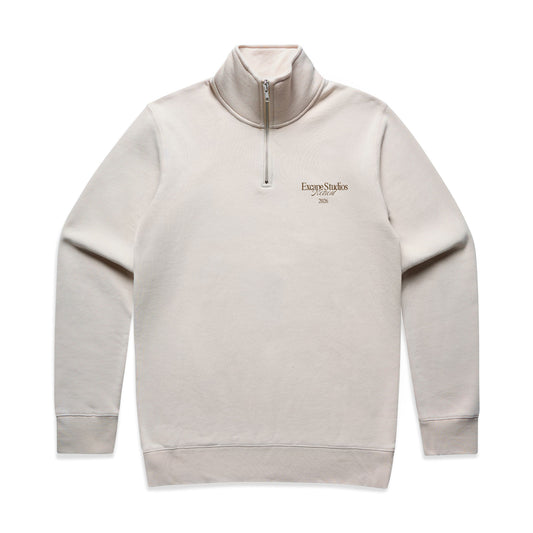HALF ZIP CREW