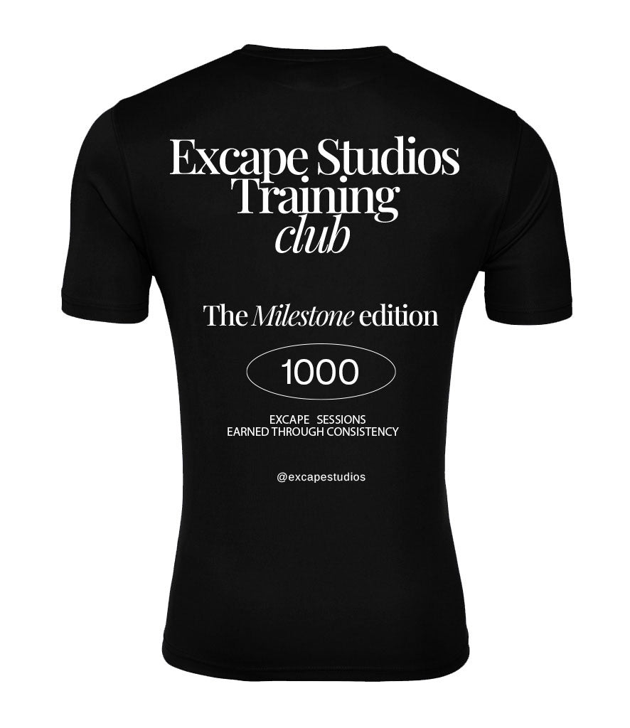 1000 Club Milestone - Cool Smooth Wicking T-Shirt