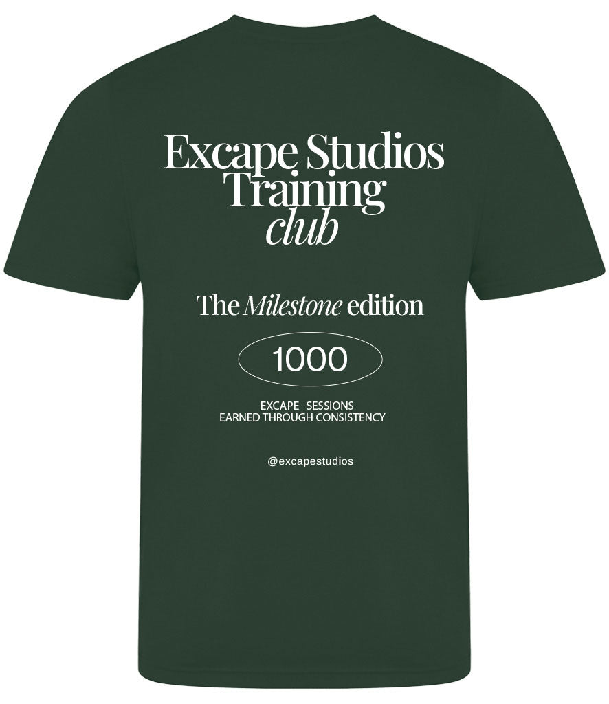 1000 Club Milestone - Cool Smooth Wicking T-Shirt