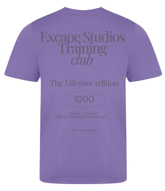 1000 Club Milestone - Cool Smooth Wicking T-Shirt