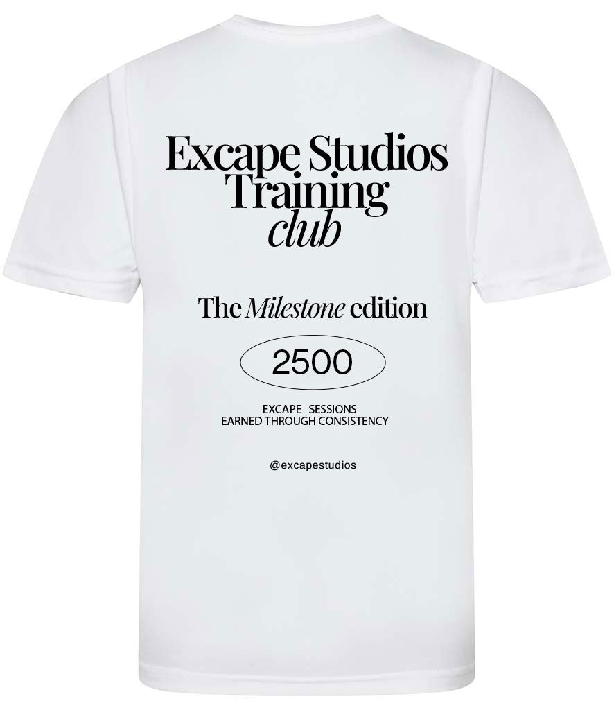 2500 Club Milestone - Cool Smooth Wicking T-Shirt