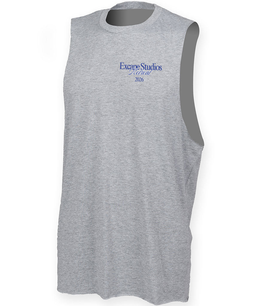 Men High Neck Vest