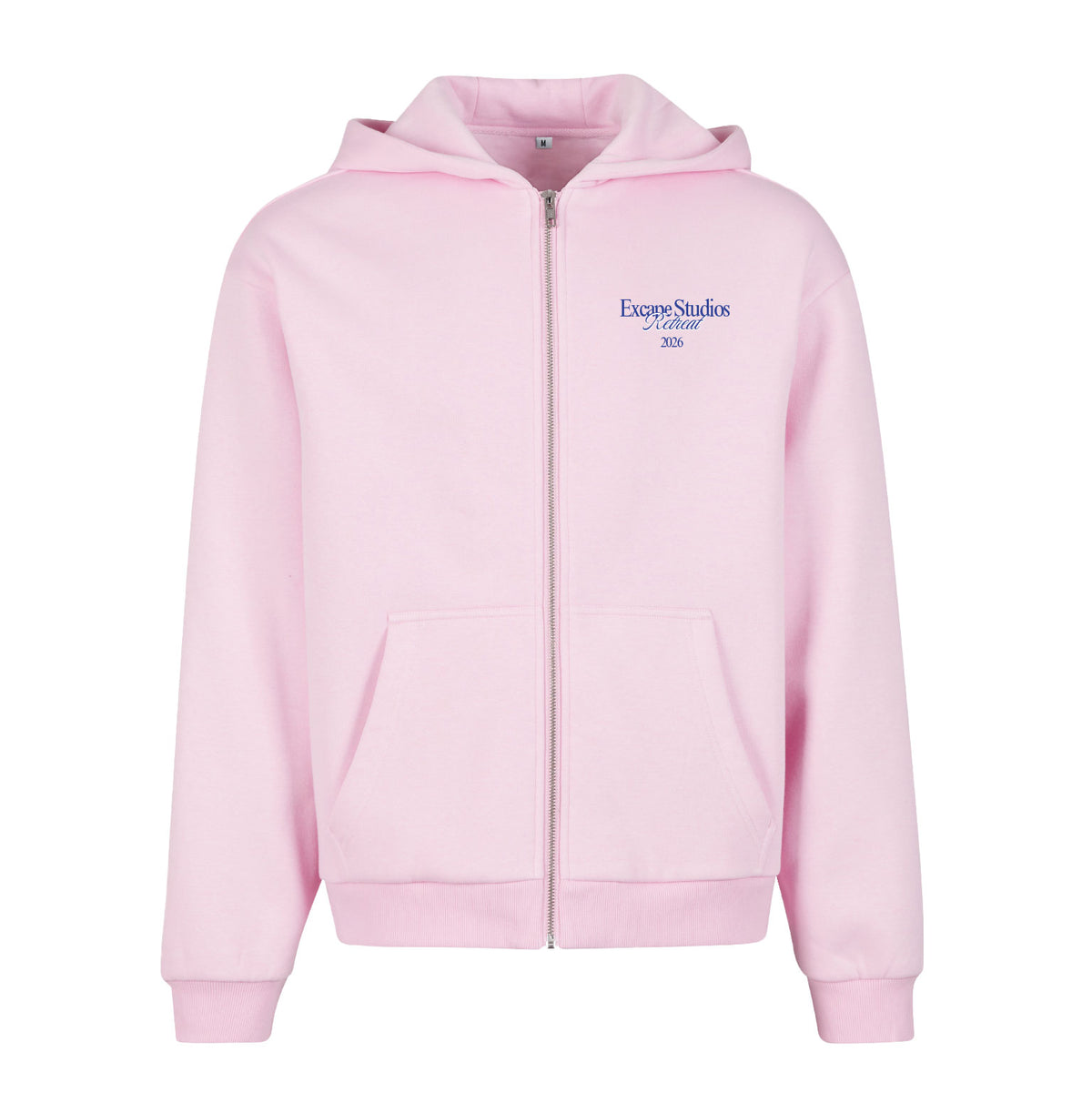 Fluffy zip hoodie