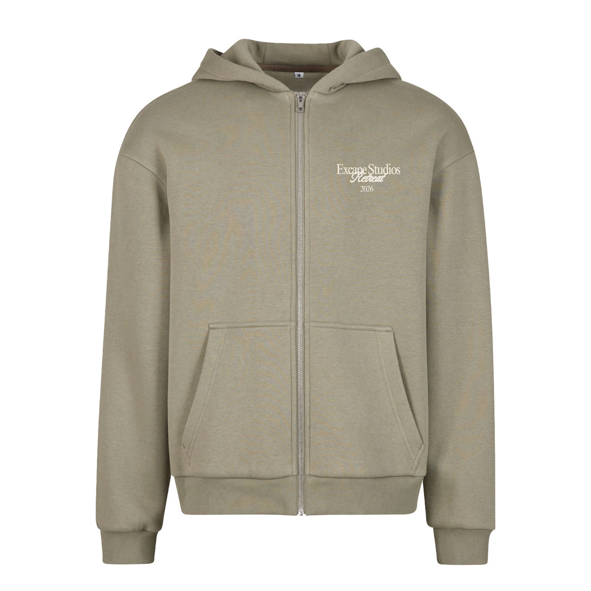 Fluffy zip hoodie