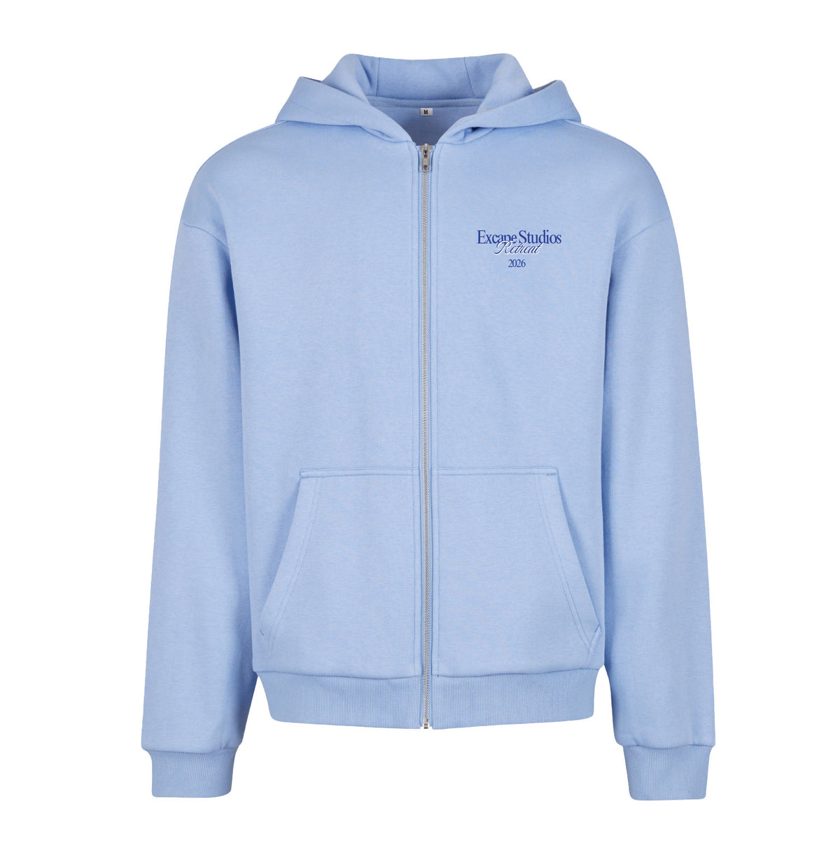 Fluffy zip hoodie